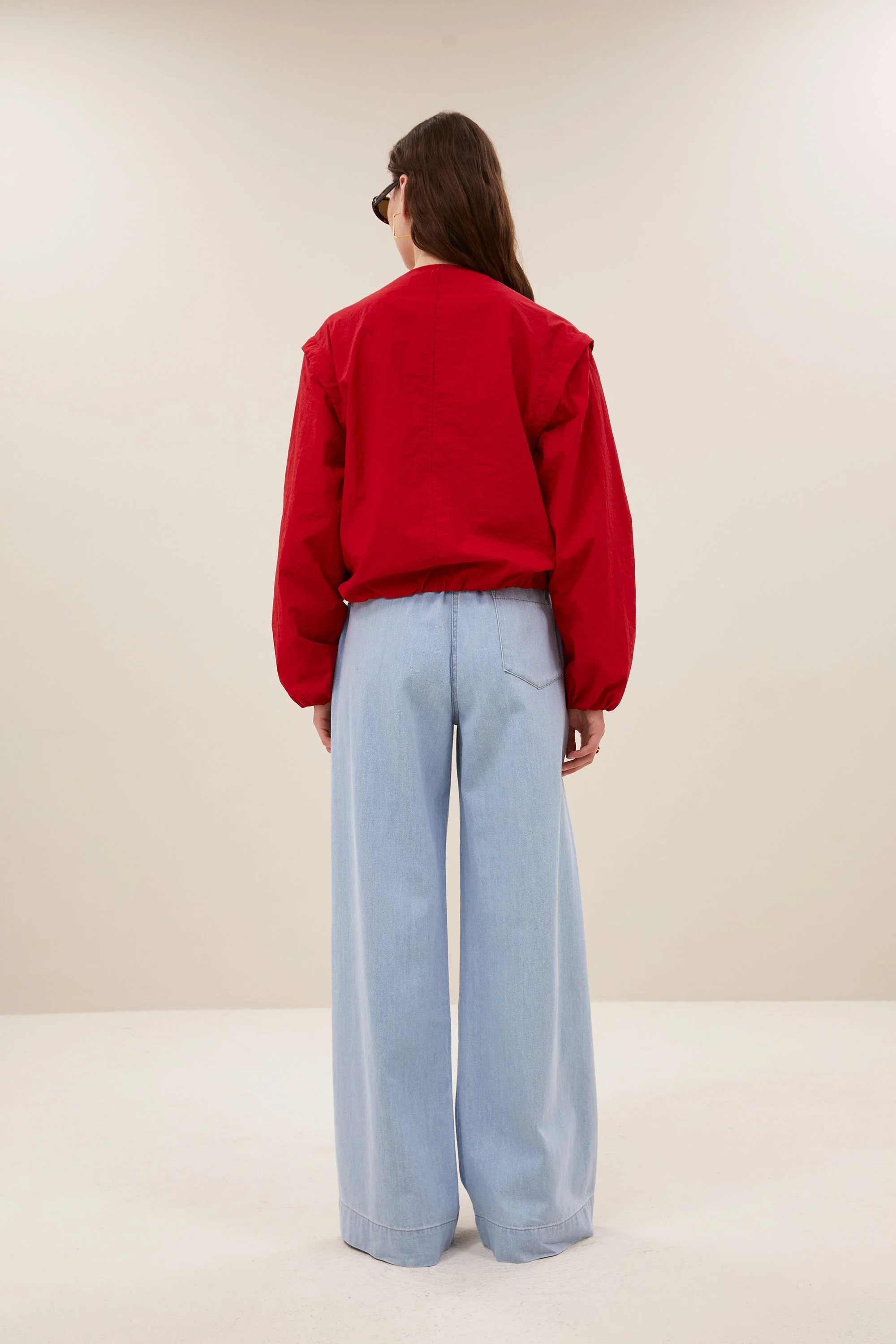 maggie zip jacket | red - Image 5