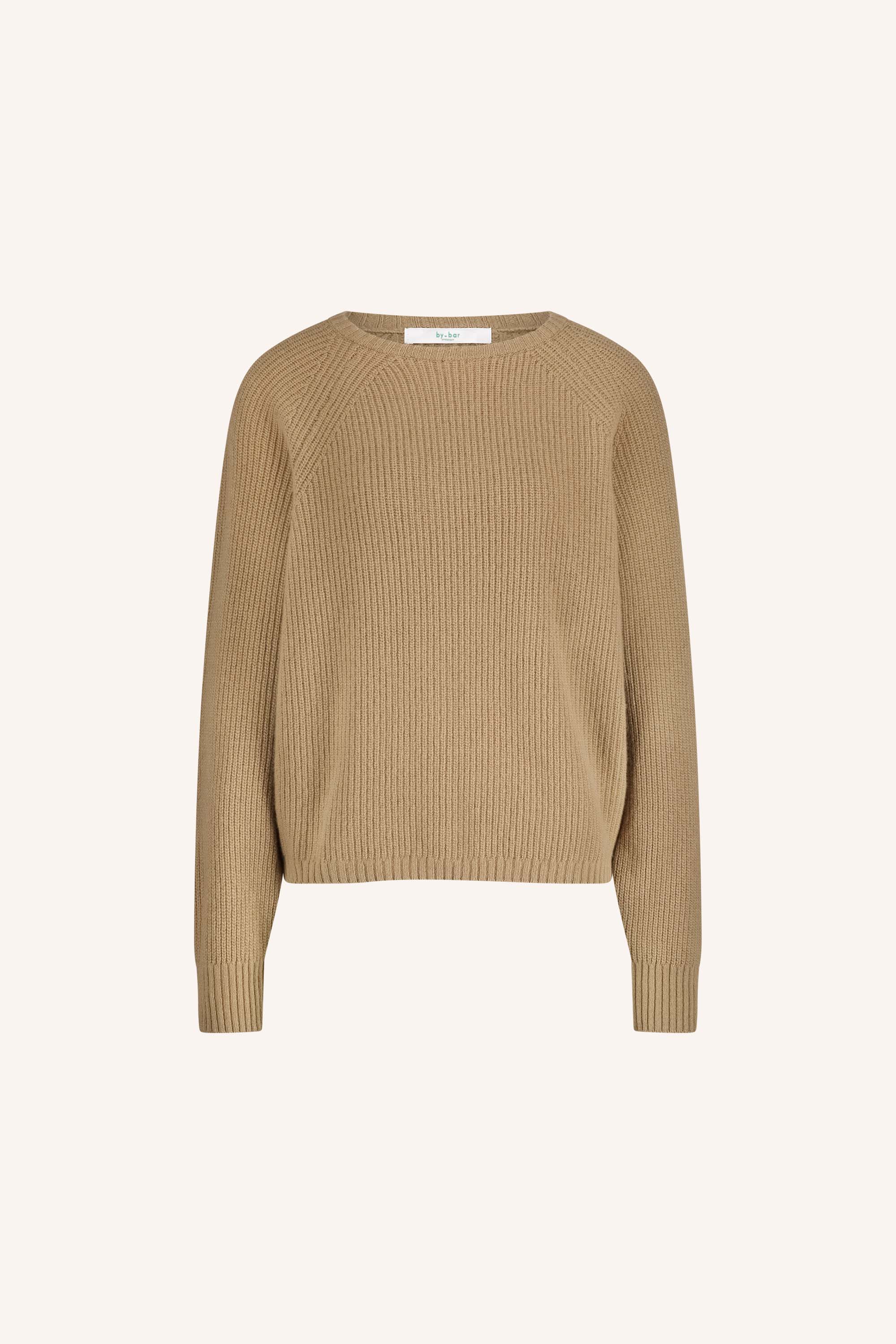 meadow roundneck pullover | camel - Image 5