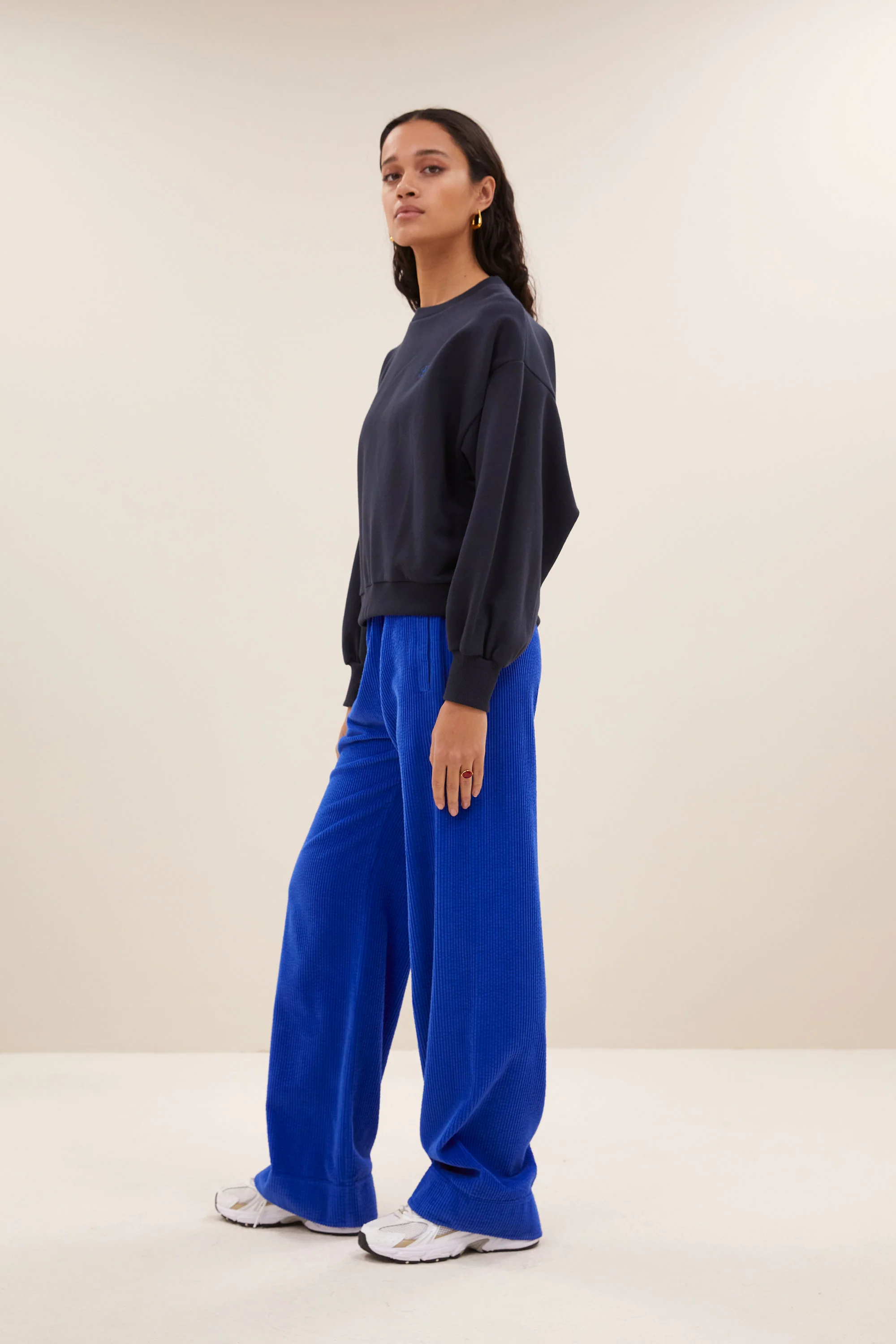 mees cord pants | surf blue - Image 3