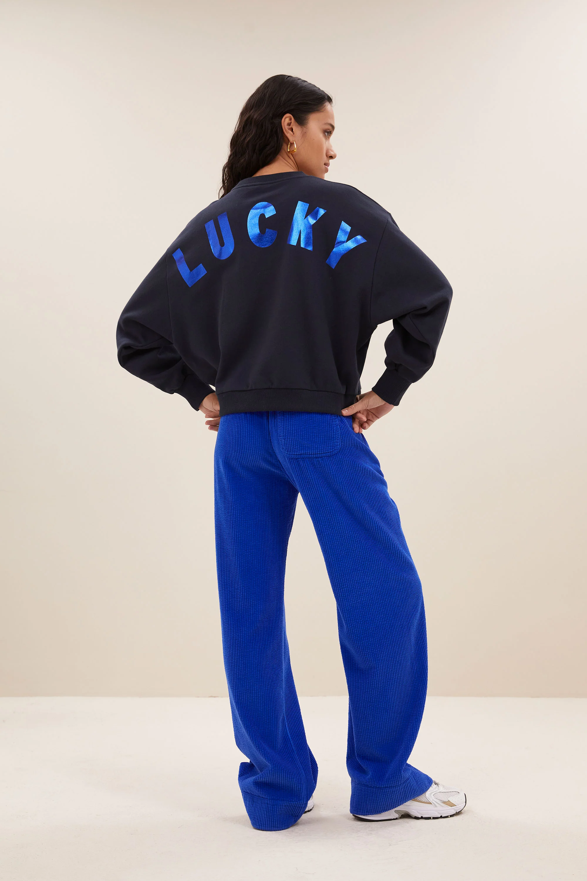 mees cord pants | surf blue - Image 4