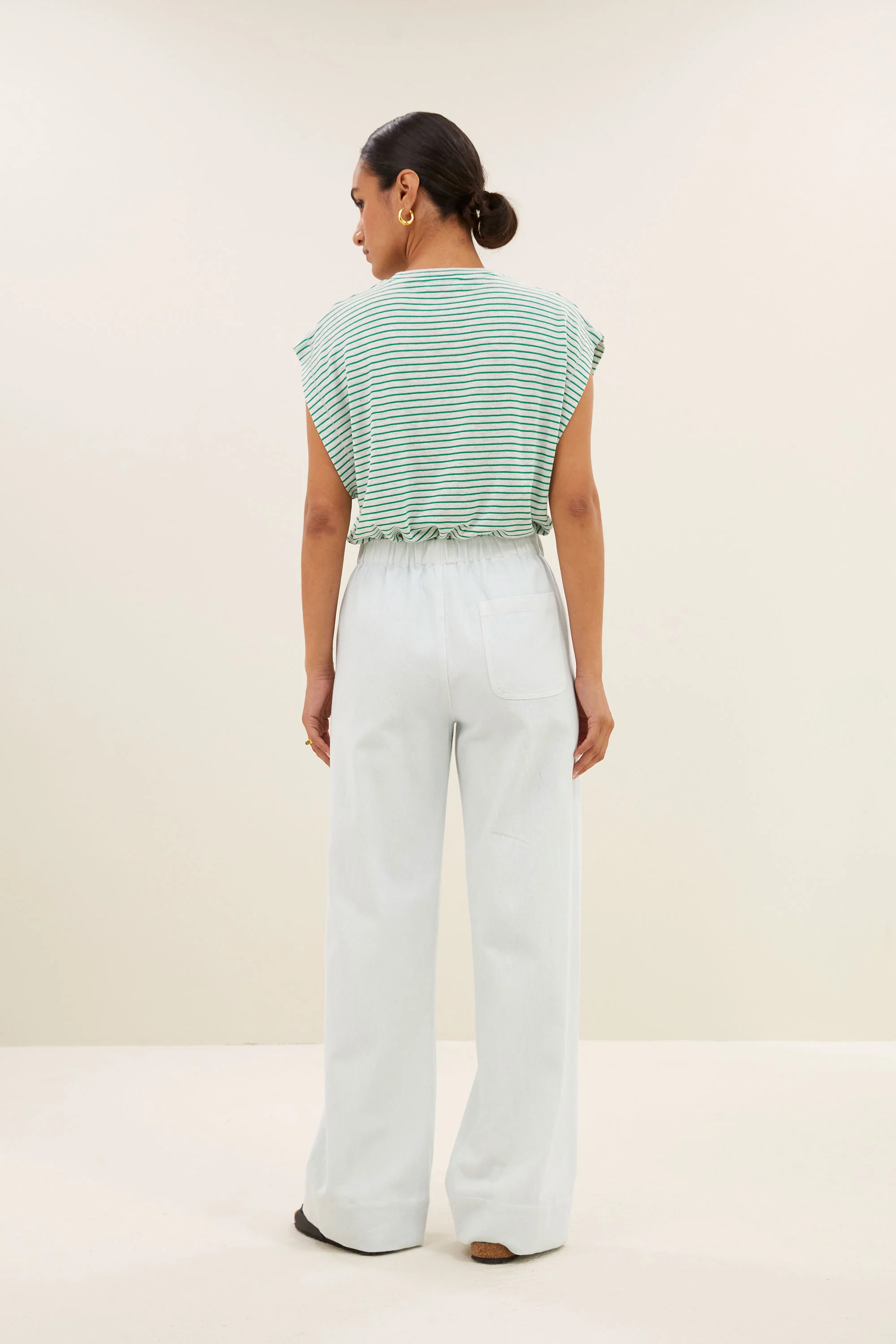 mees twill pants | illu grey - Image 3