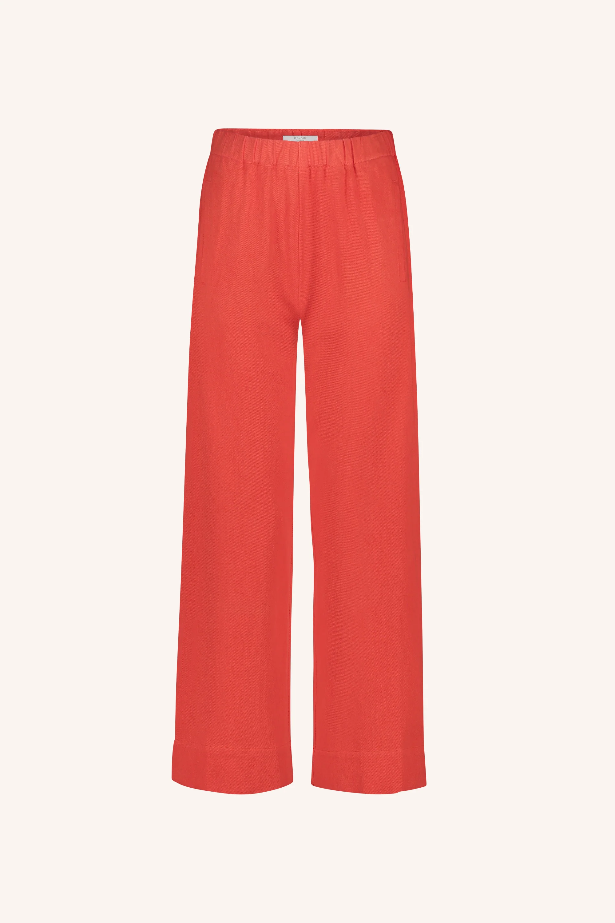 mees twill pants | poppy red - Image 7