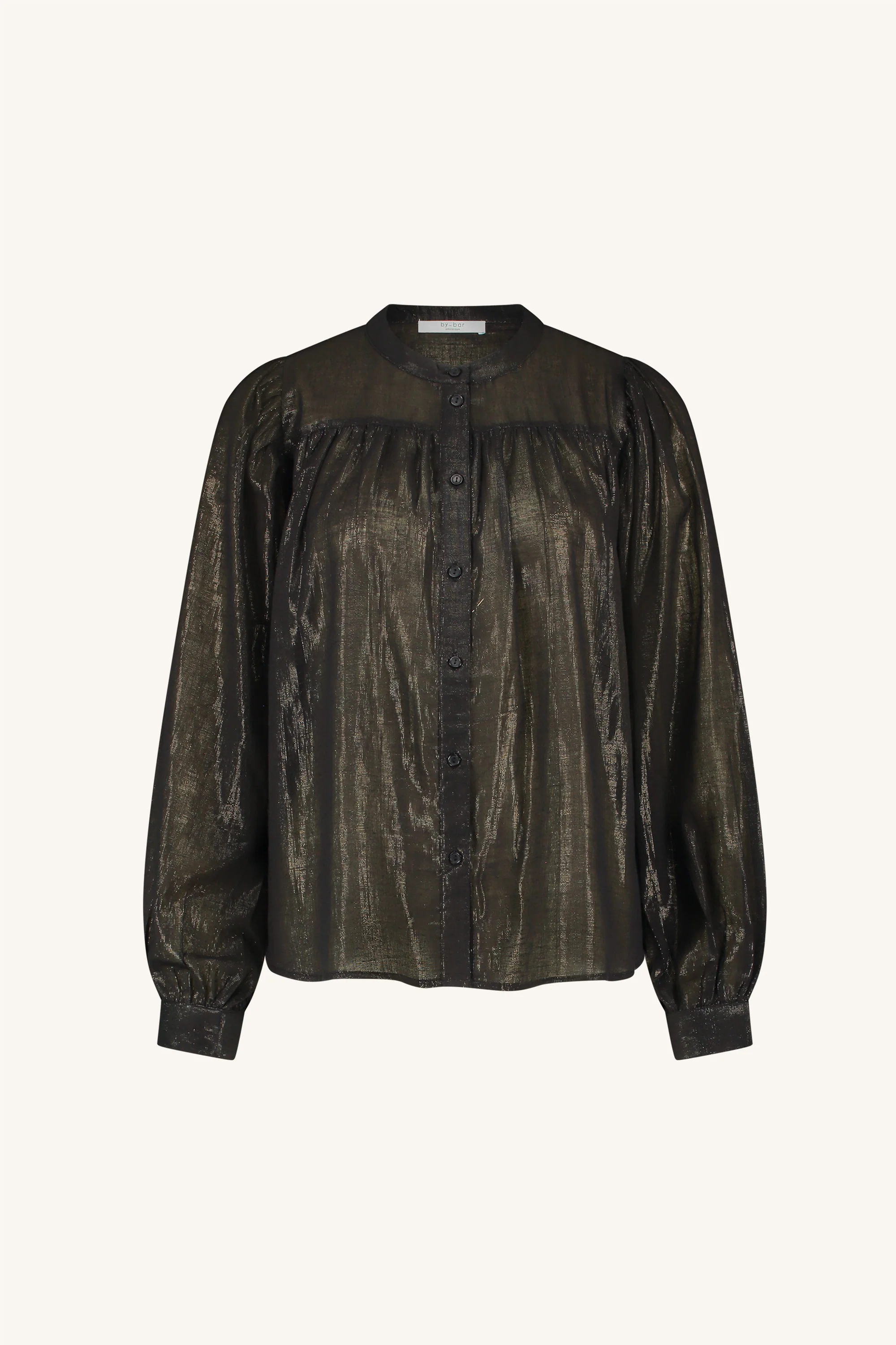meggie lurex blouse | midnight - Image 6