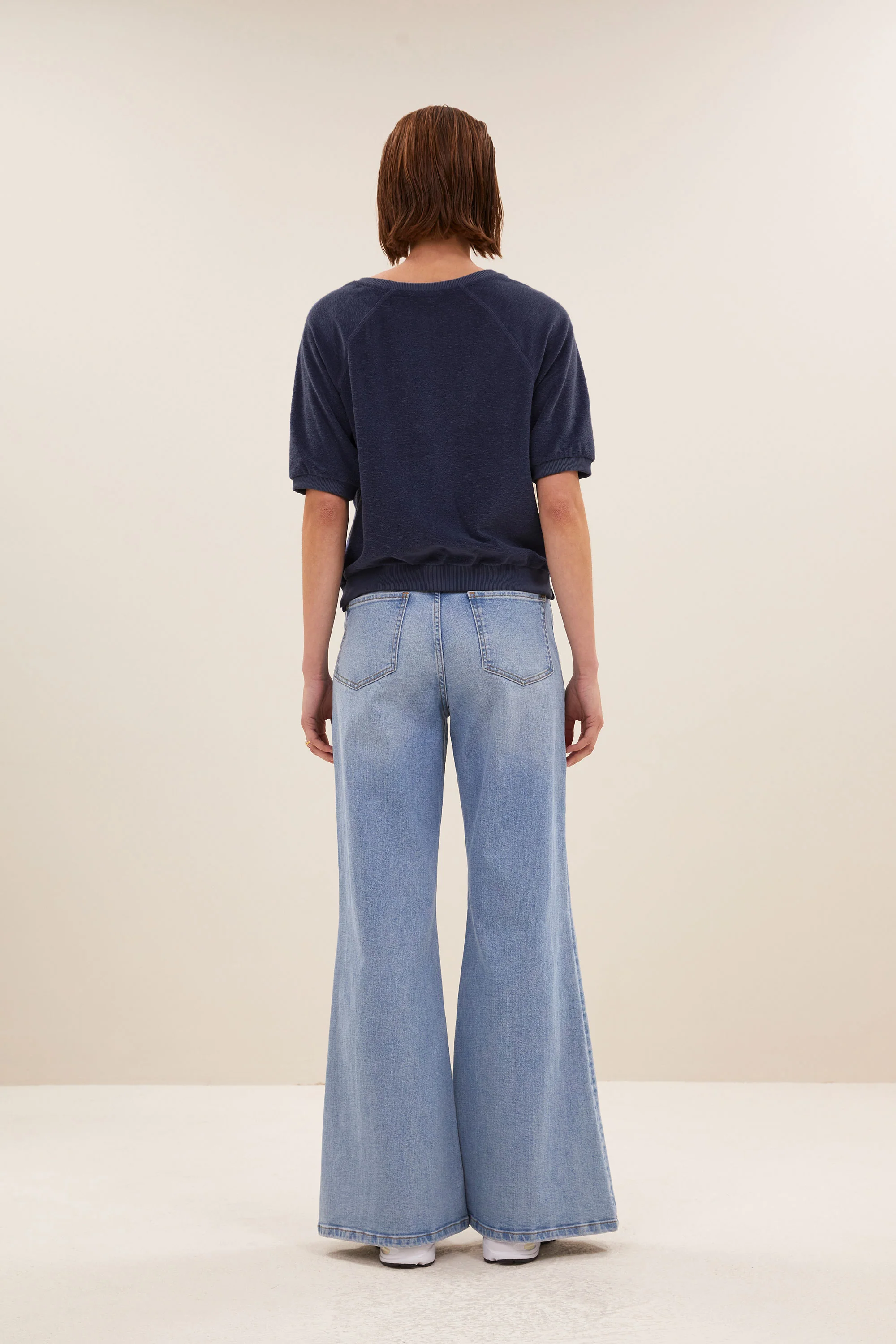 neva slub top | midnight - Image 4