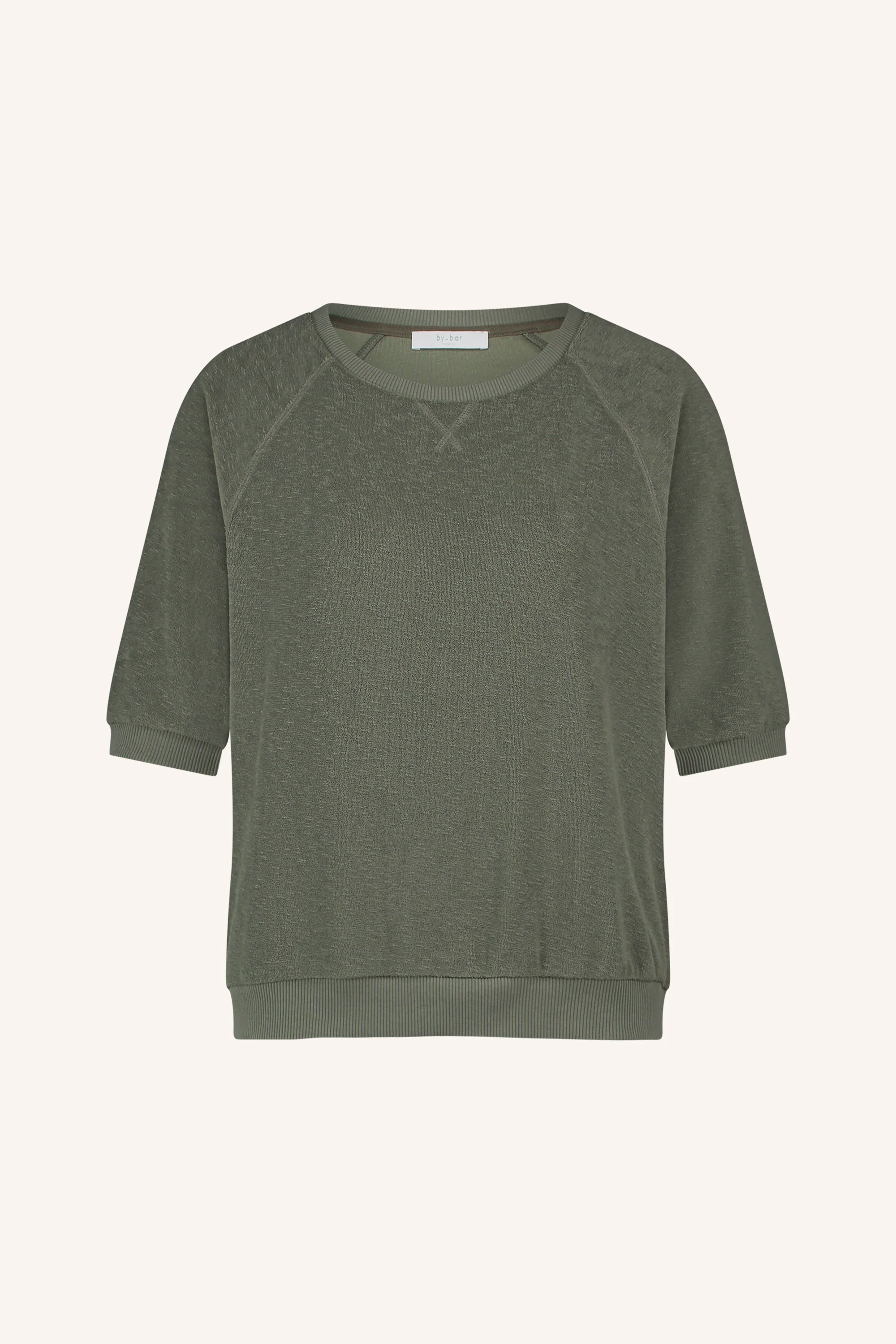 neva slub top | mulled basil - Image 4