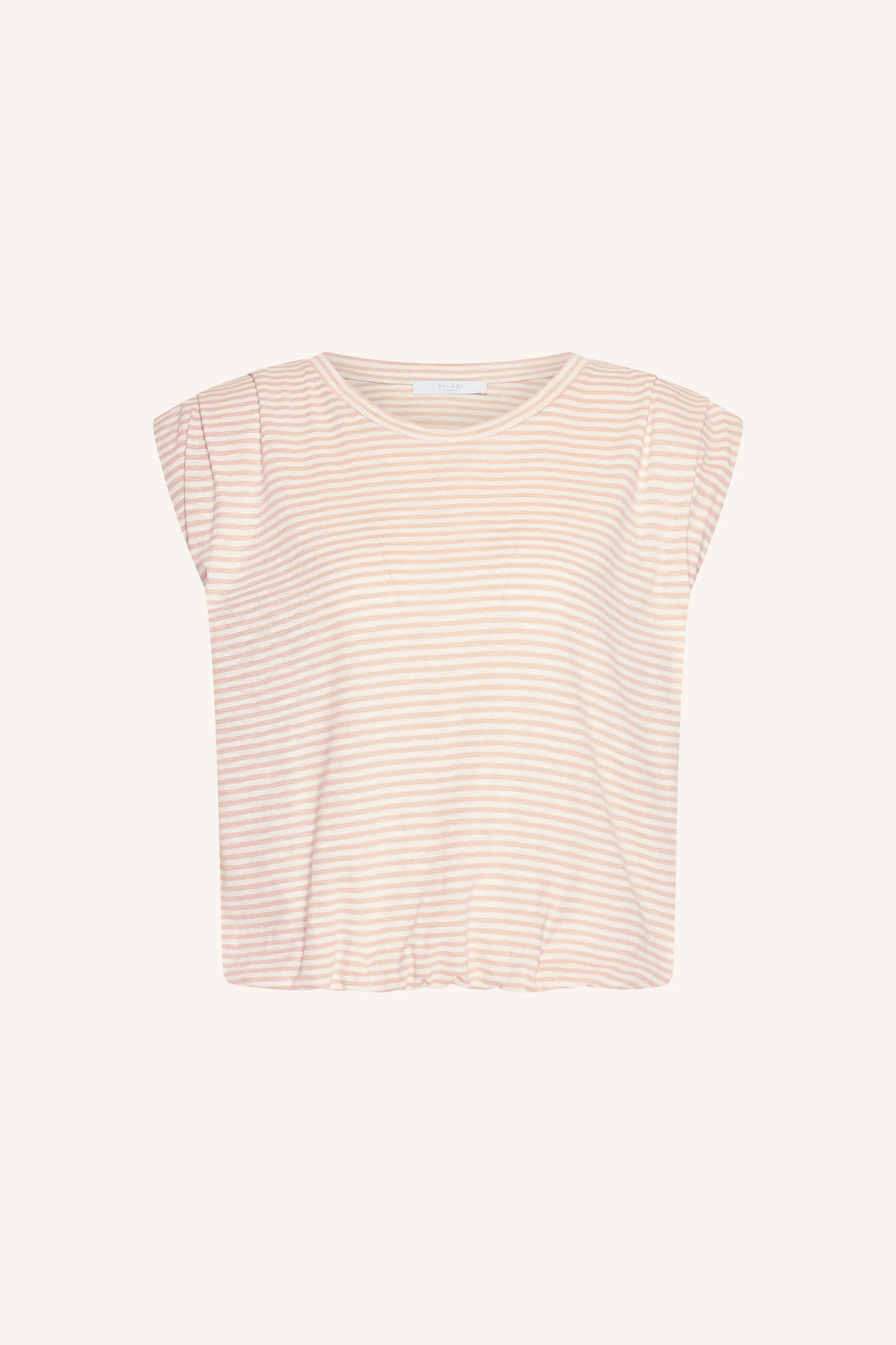 nilou flame stripe top | light rose stripe - Image 5