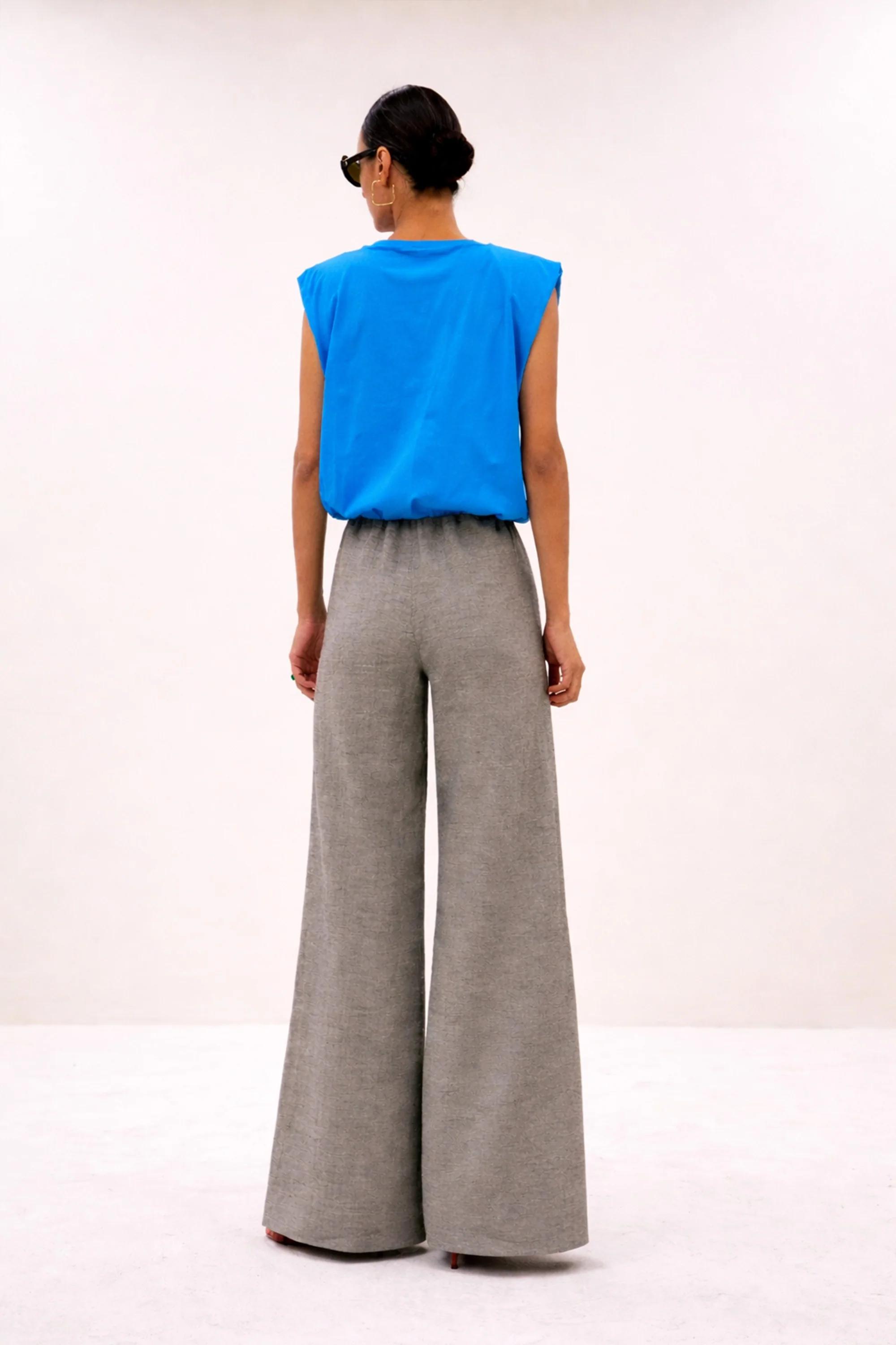 nilou jersey top | french blue - Image 3