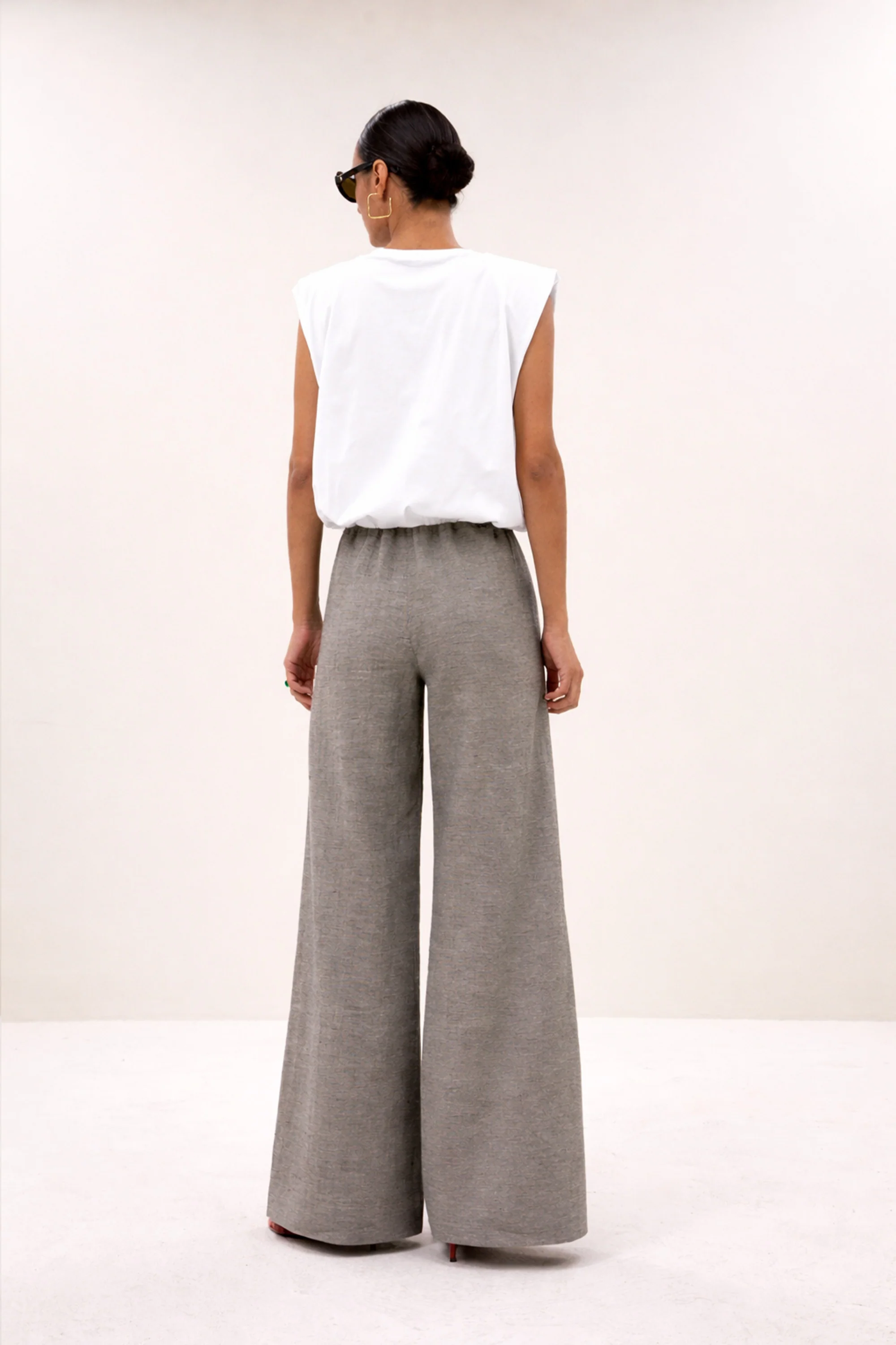 nilou jersey top | off white - Image 4