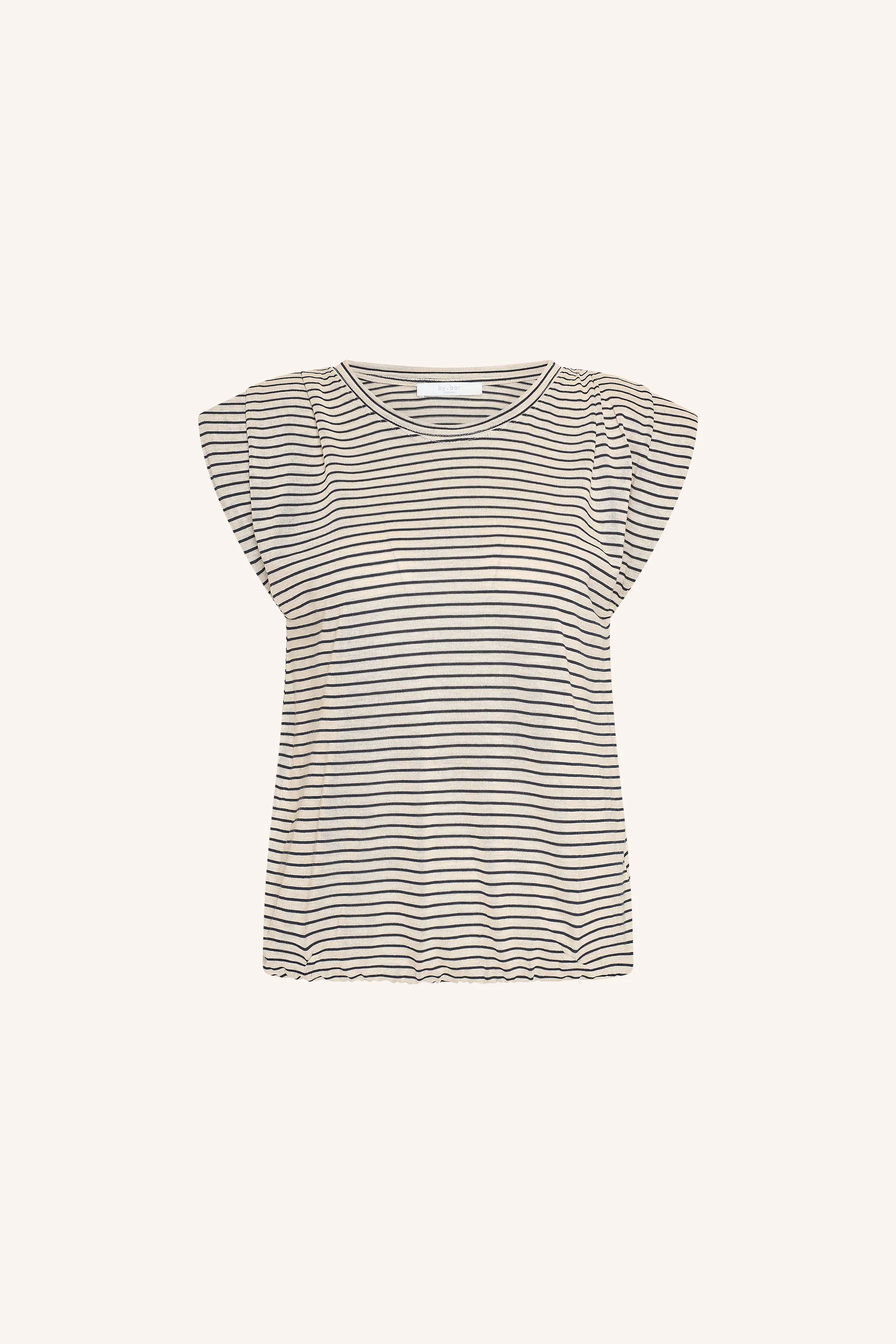 nilou small stripe top | admiral blue stripe - Image 5