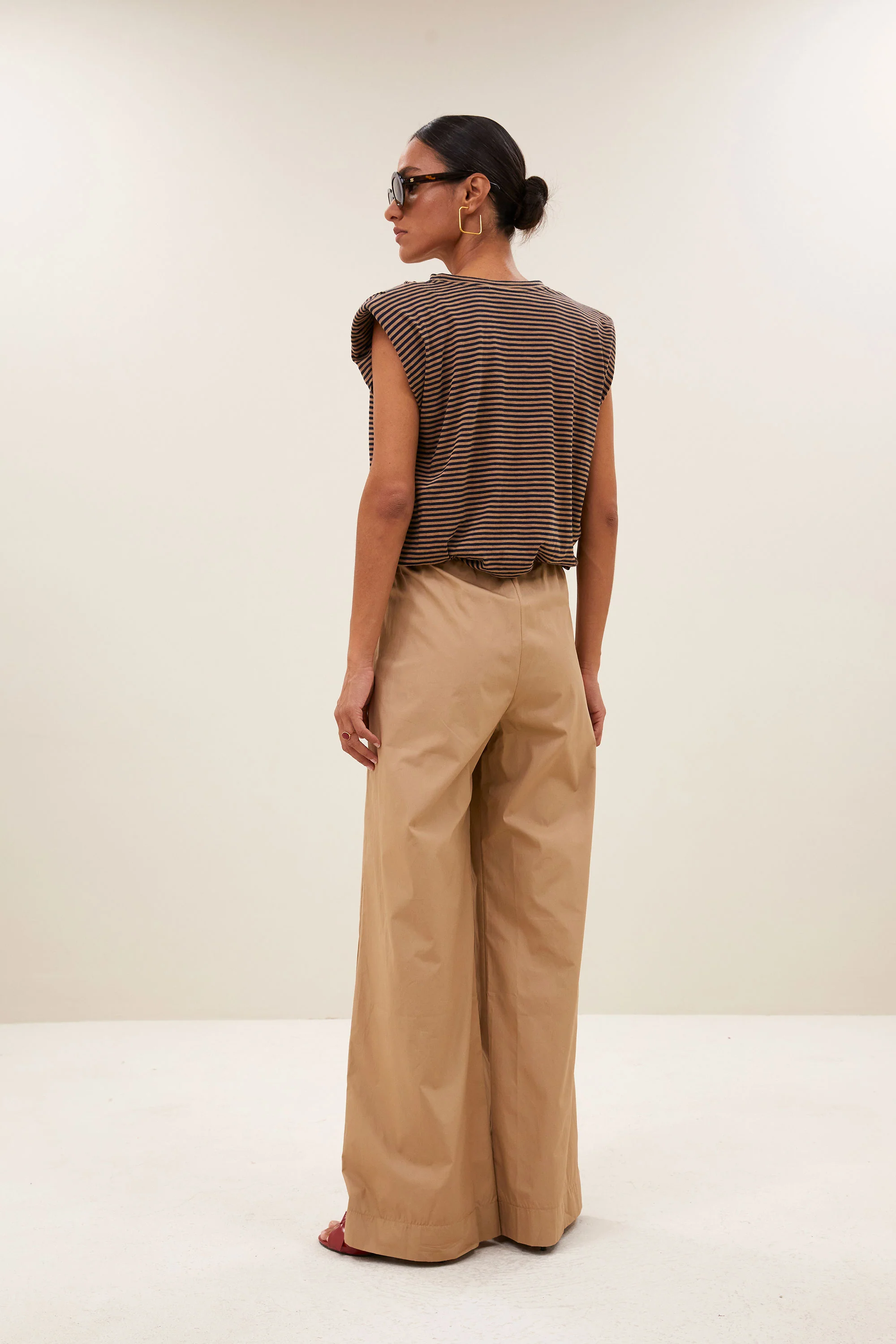 nilou stripe top | tannin stripe - Image 5