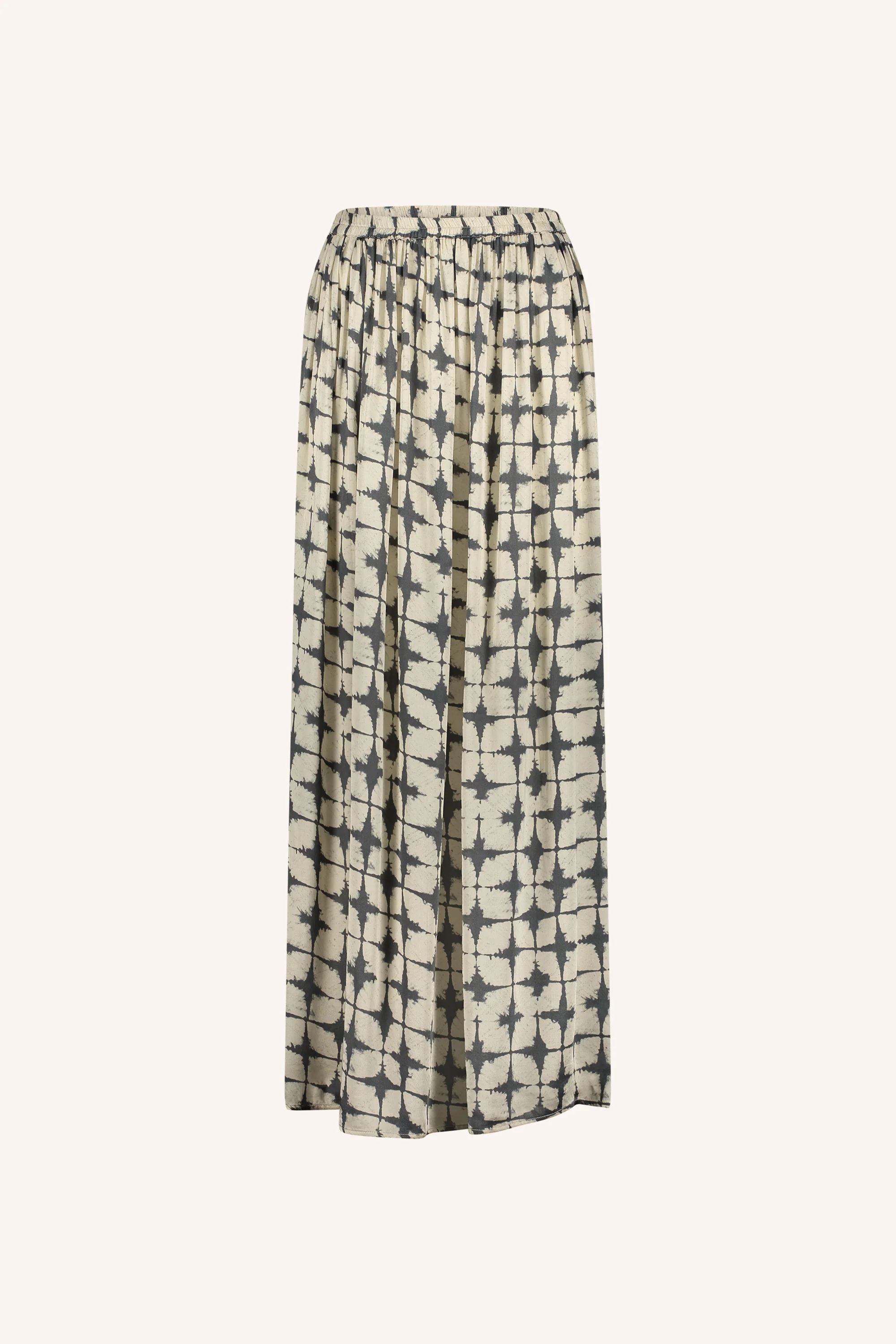 nina square tie dye skirt | square tie dye print - Image 5