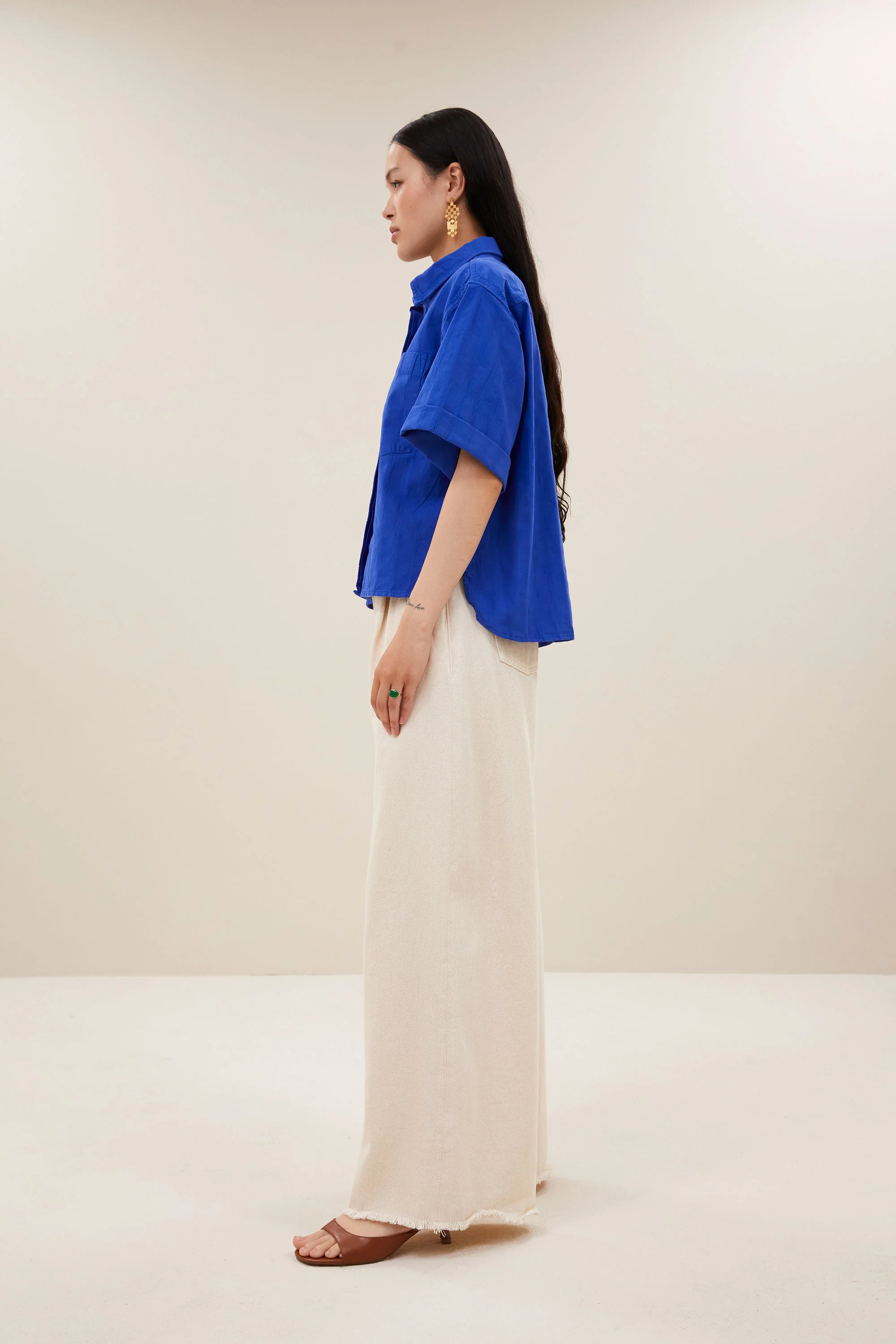 novi blouse | azul blue - Image 4