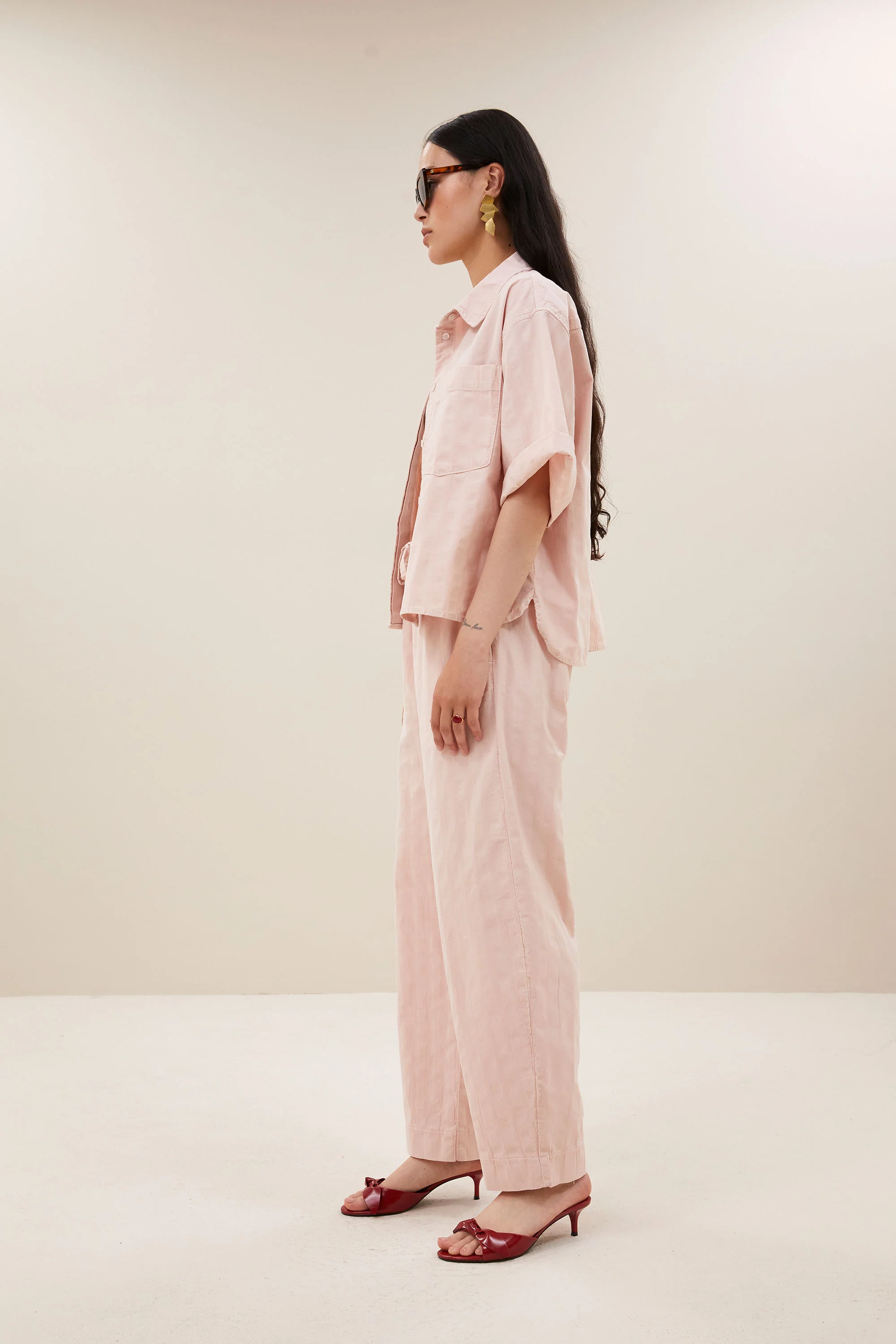 novi blouse | old pink - Image 4