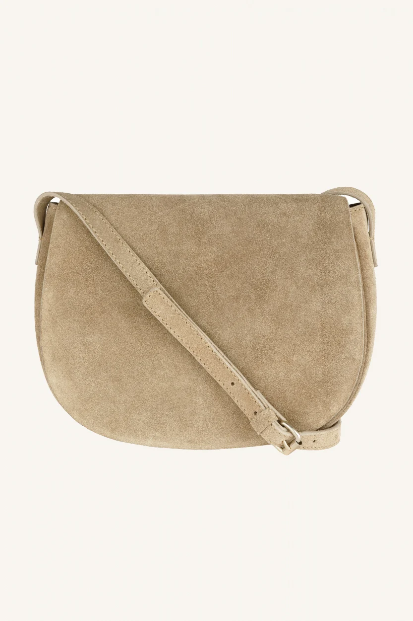 paris suede bag | sand - Image 3