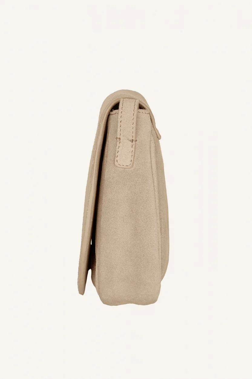 paris suede bag | sand - Image 5