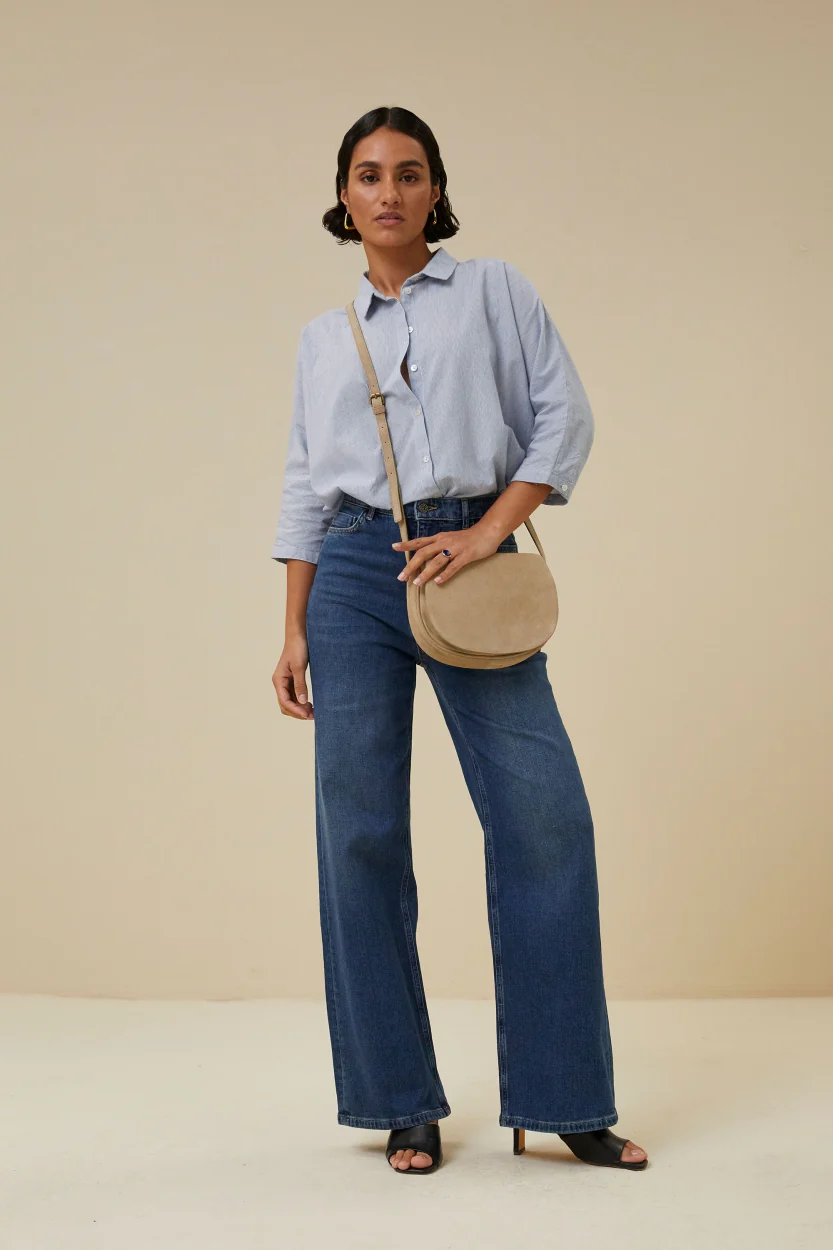 paris suede bag | sand - Image 7