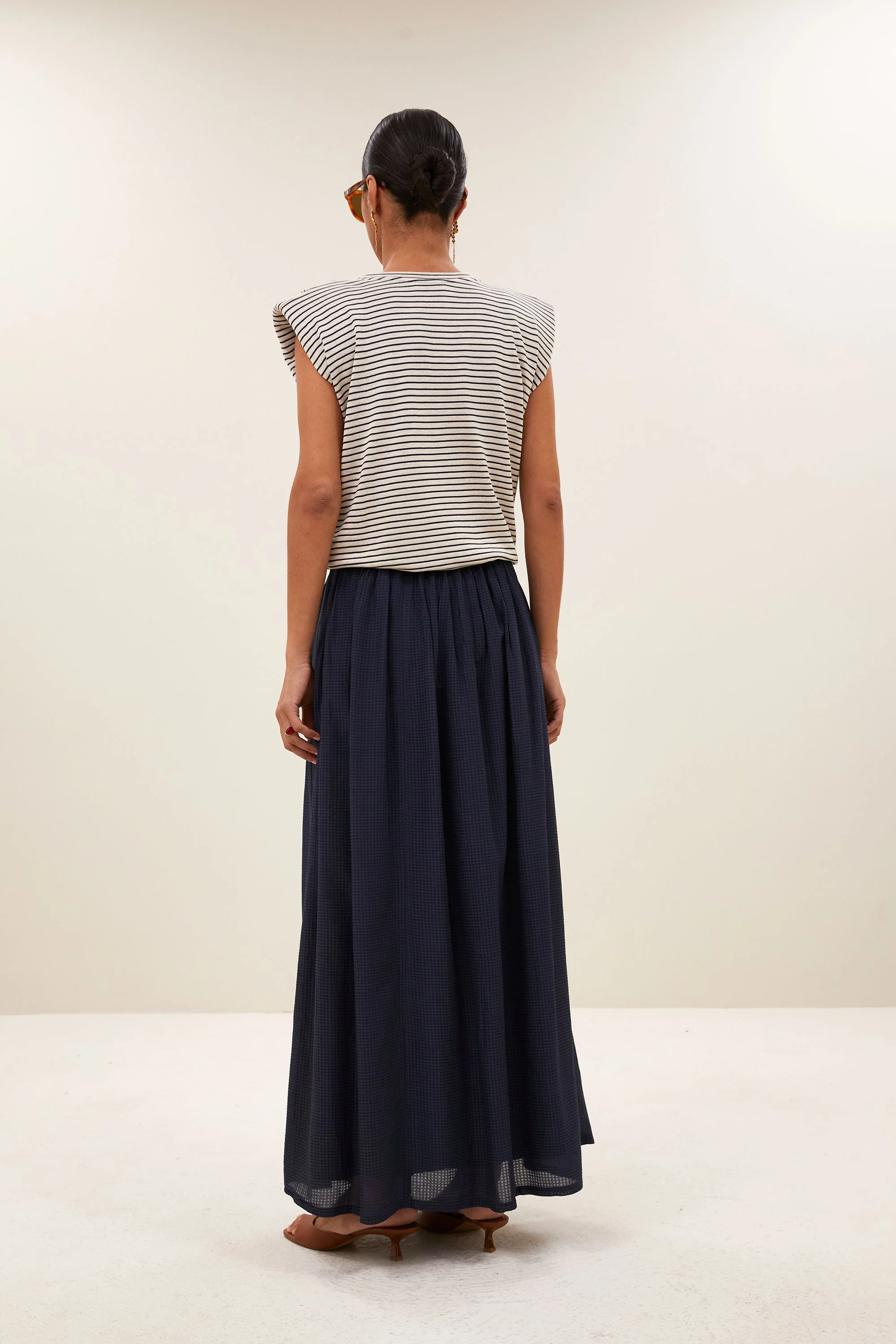 reva skirt | navy blue - Image 3