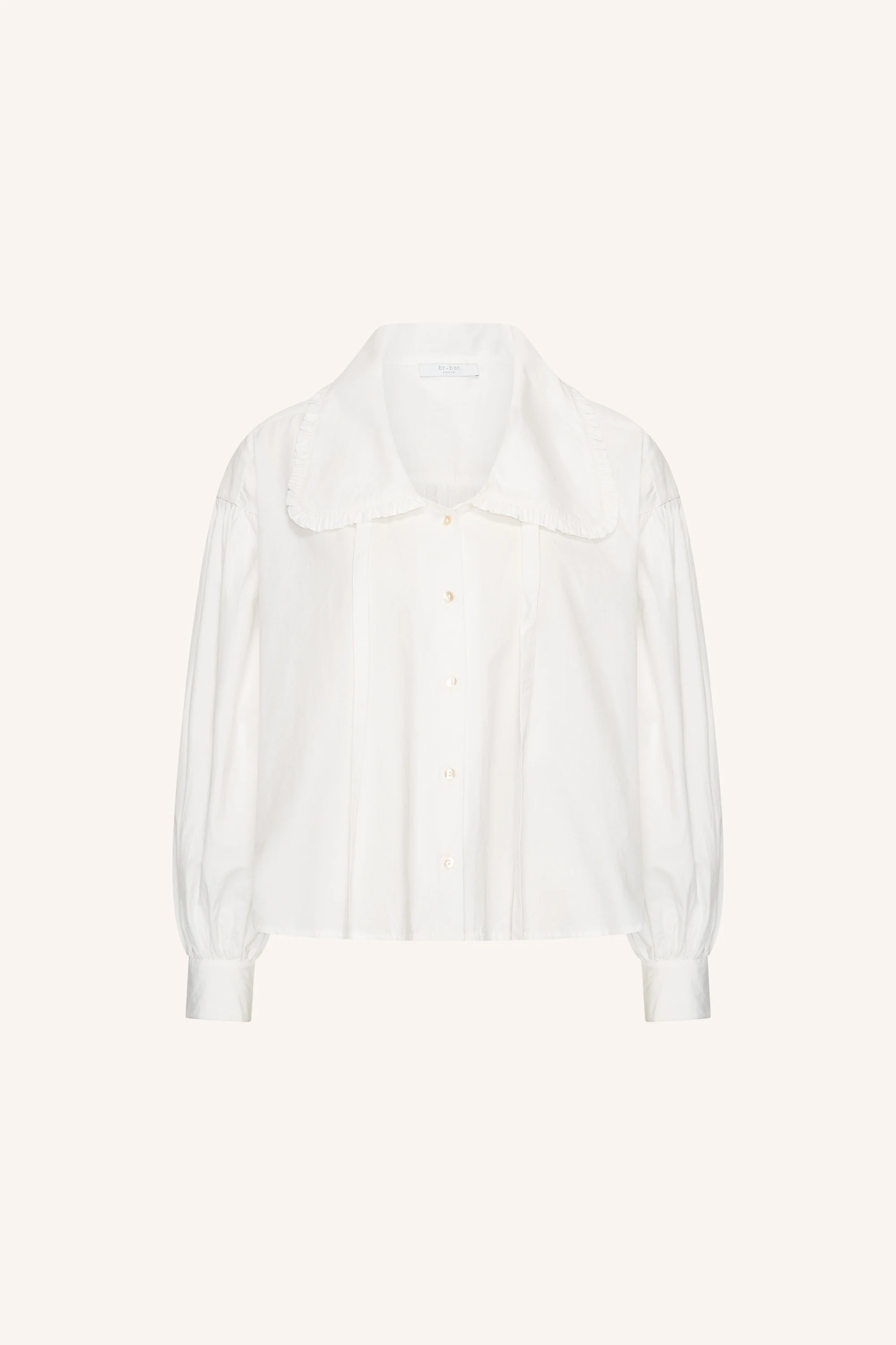 semmy poplin blouse | white - Image 8