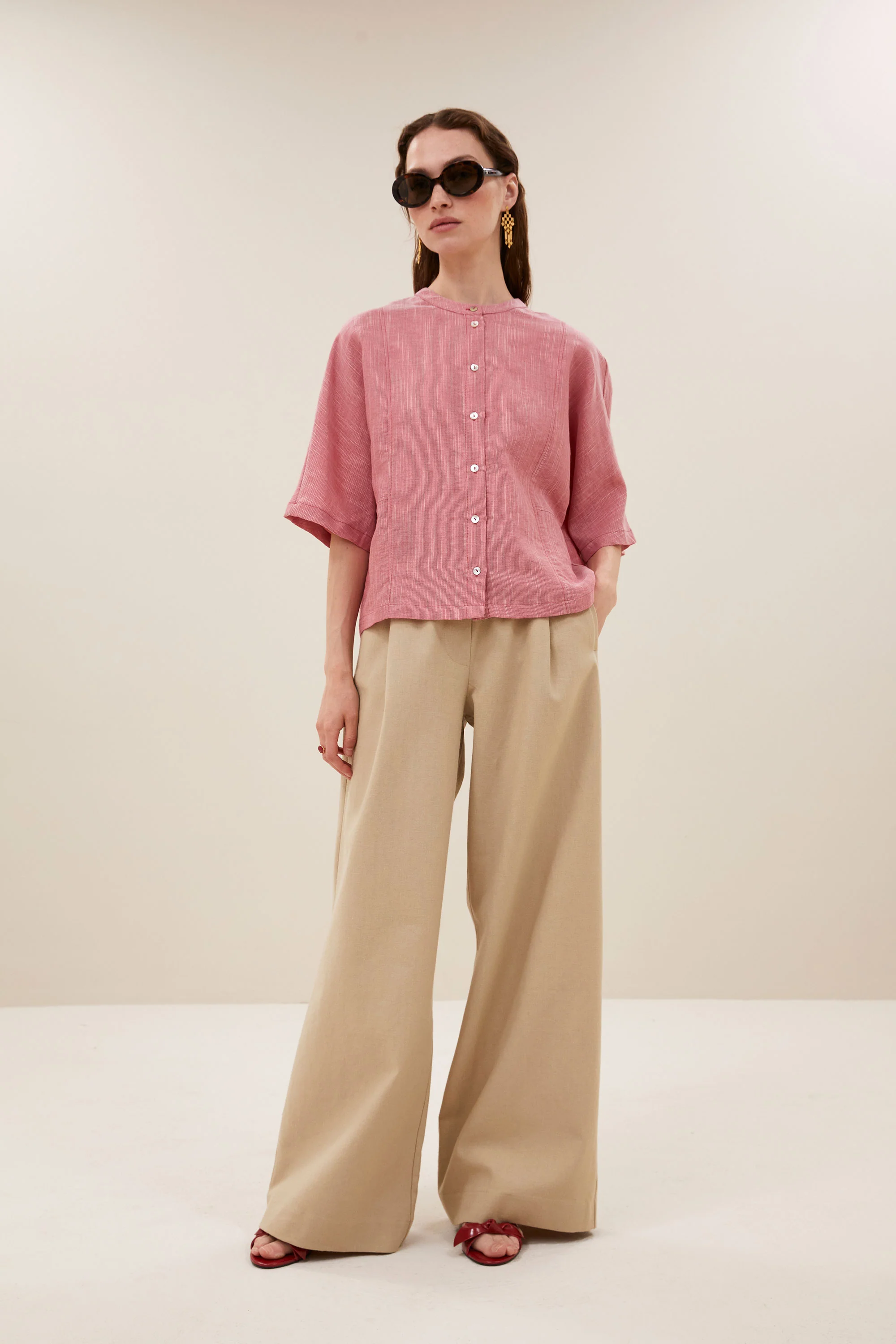 siem chambray blouse | lollipop - Image 2