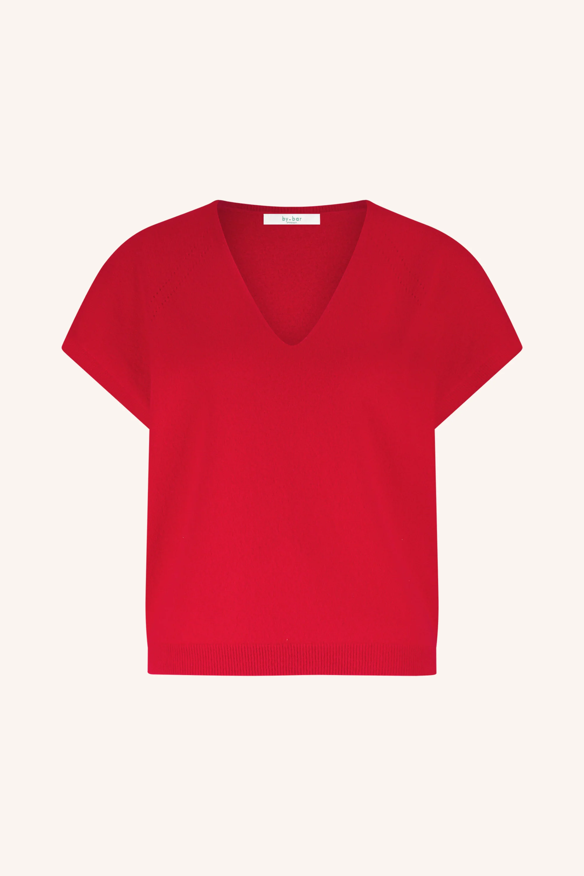 sil v-neck pullover | lipstick - Image 5