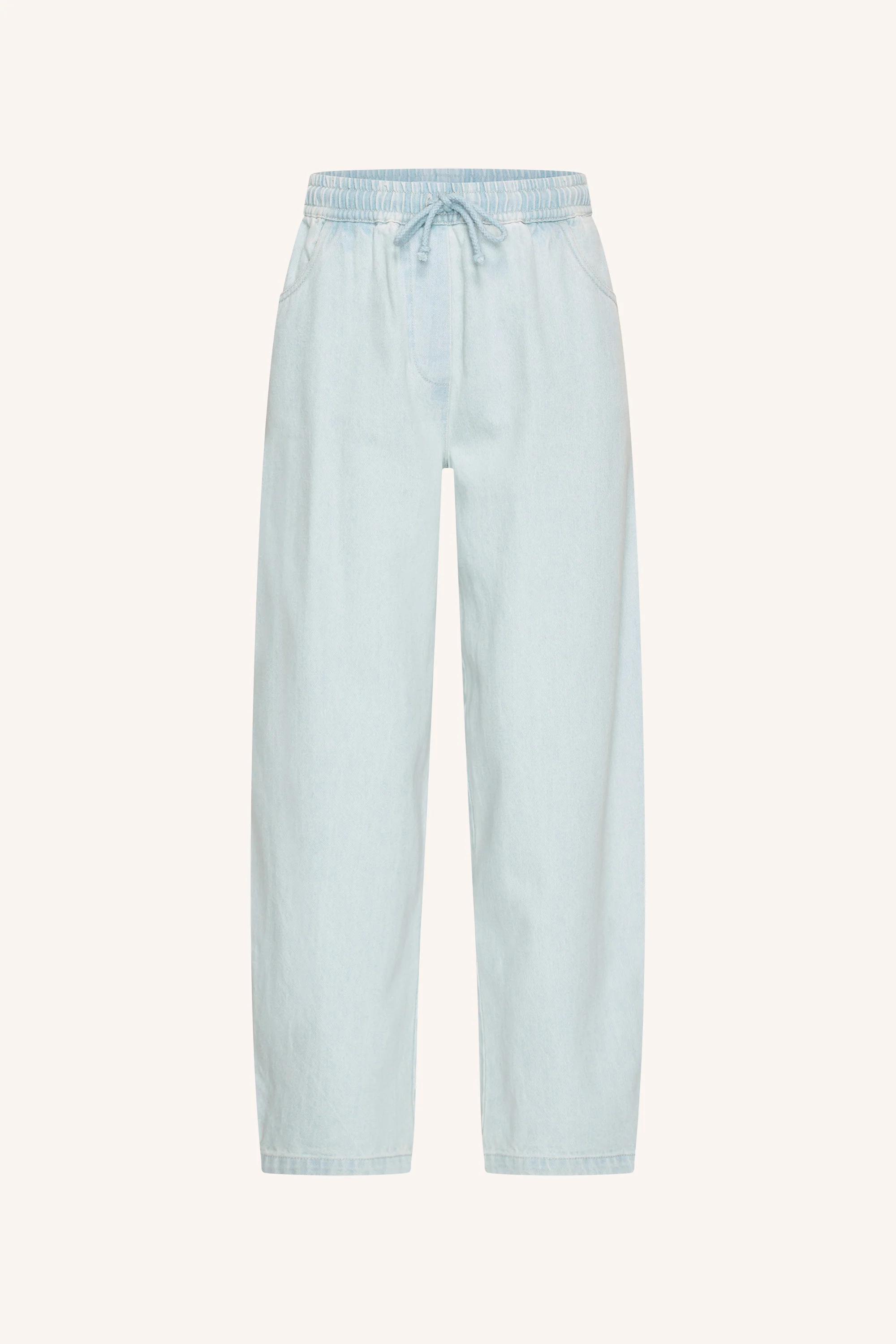 sol bleached denim pants | bleached denim - Image 5
