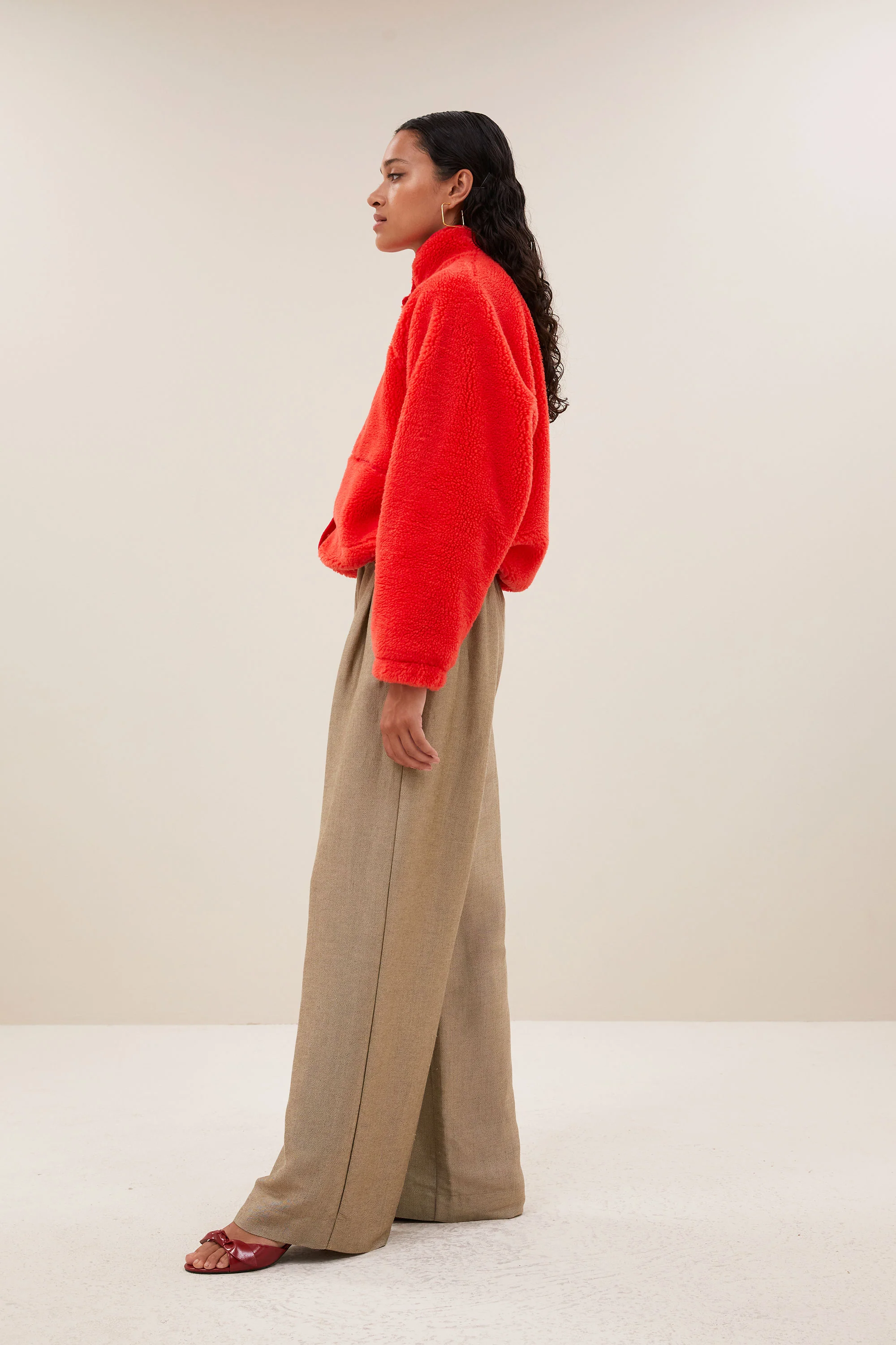 steve jacket | poppy red - Image 3