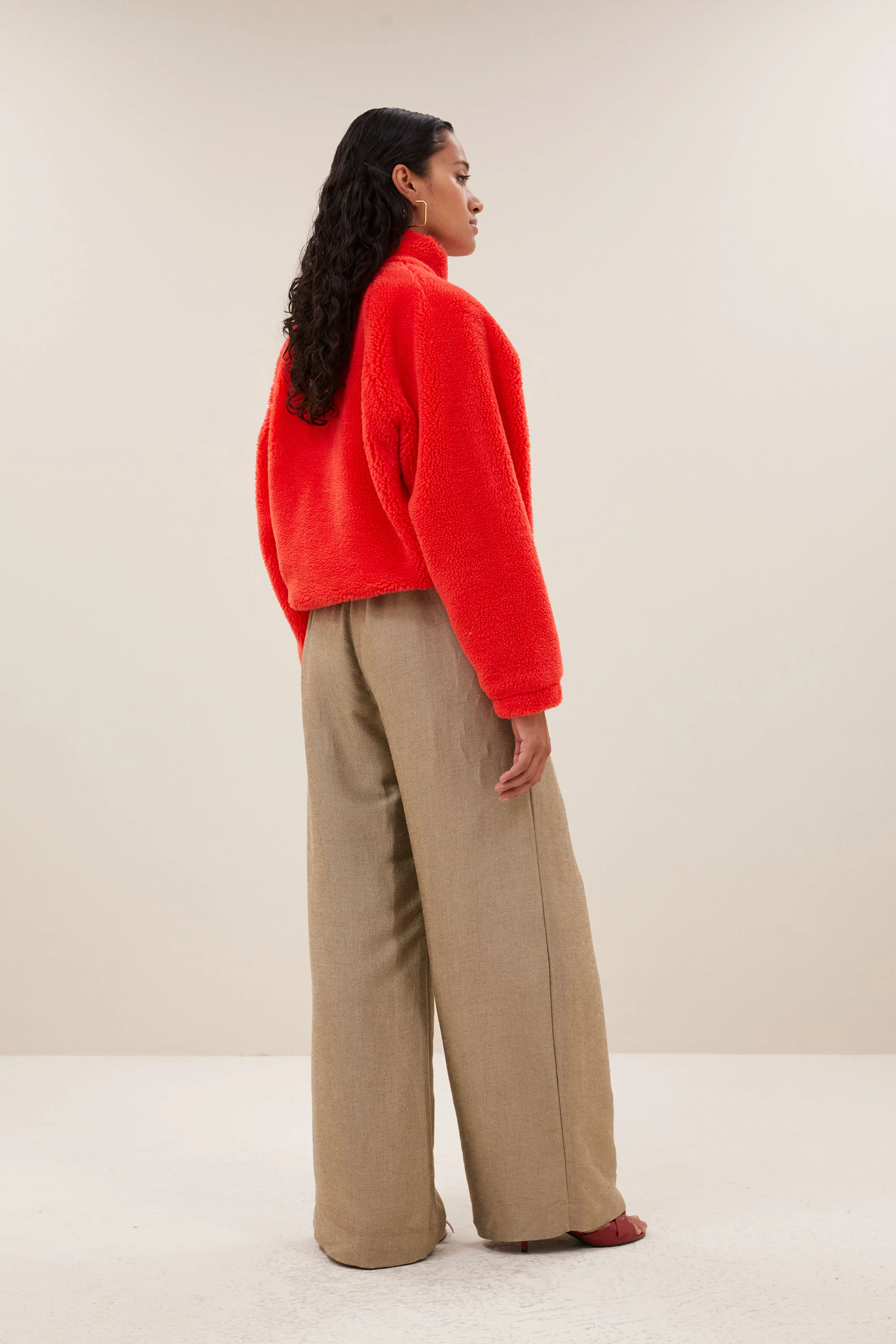 steve jacket | poppy red - Image 4