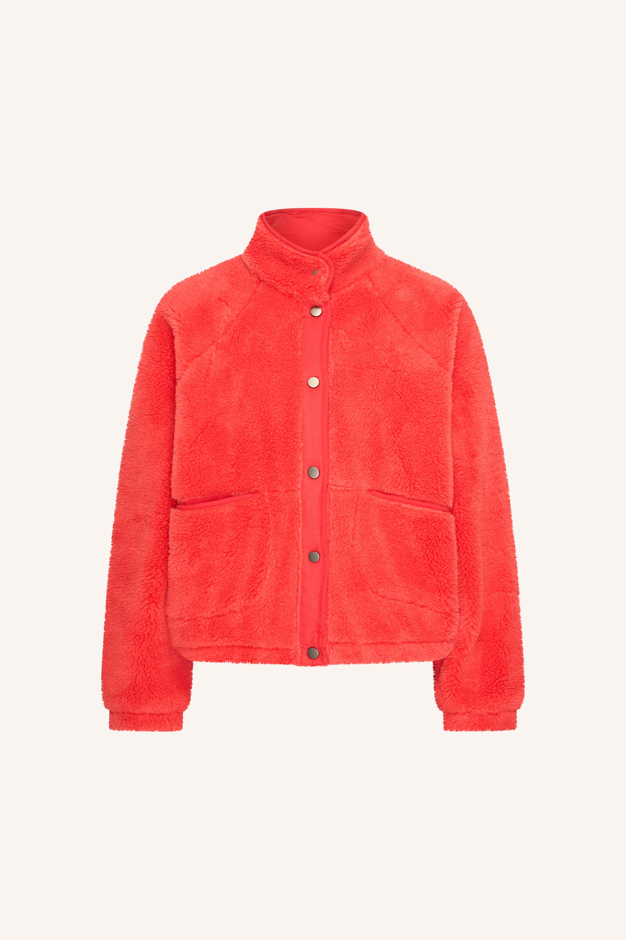 steve jacket | poppy red - Image 6