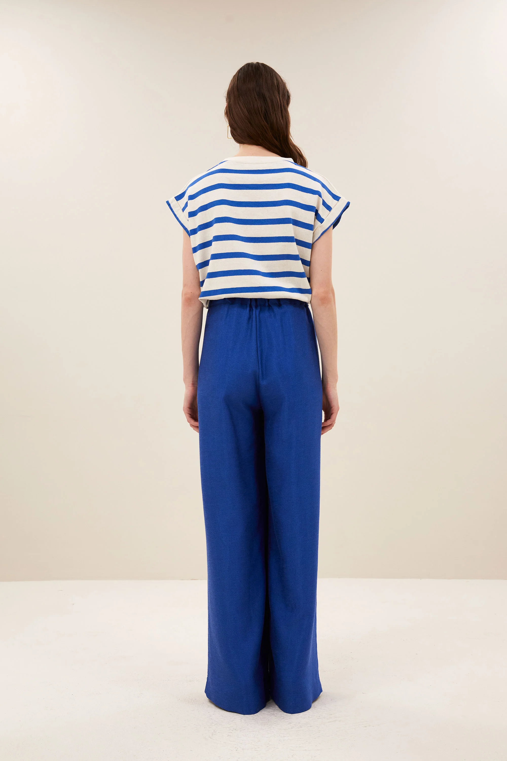 tobi stripe top | azul blue stripe - Image 4
