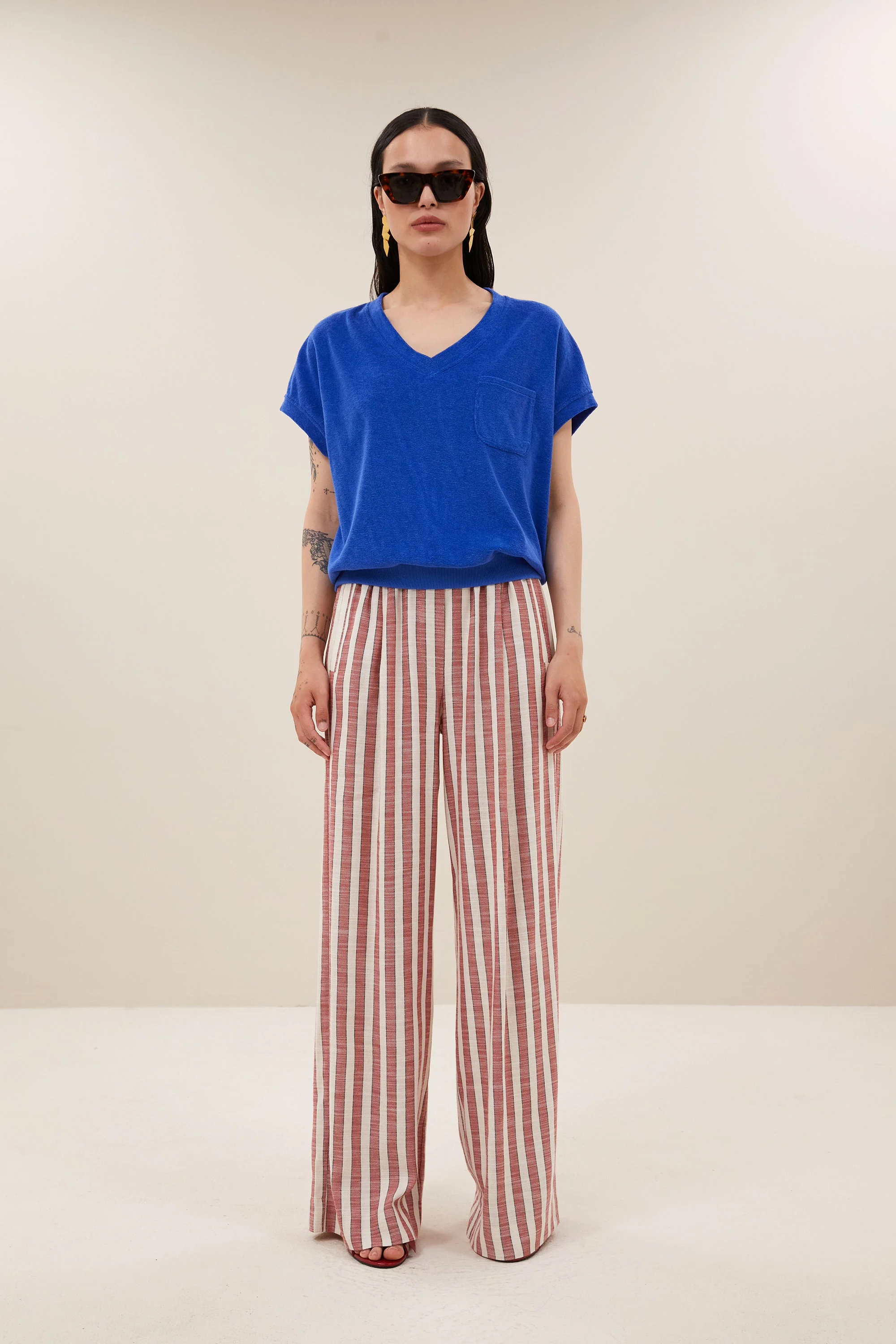 tyler slub top | azul blue - Image 2