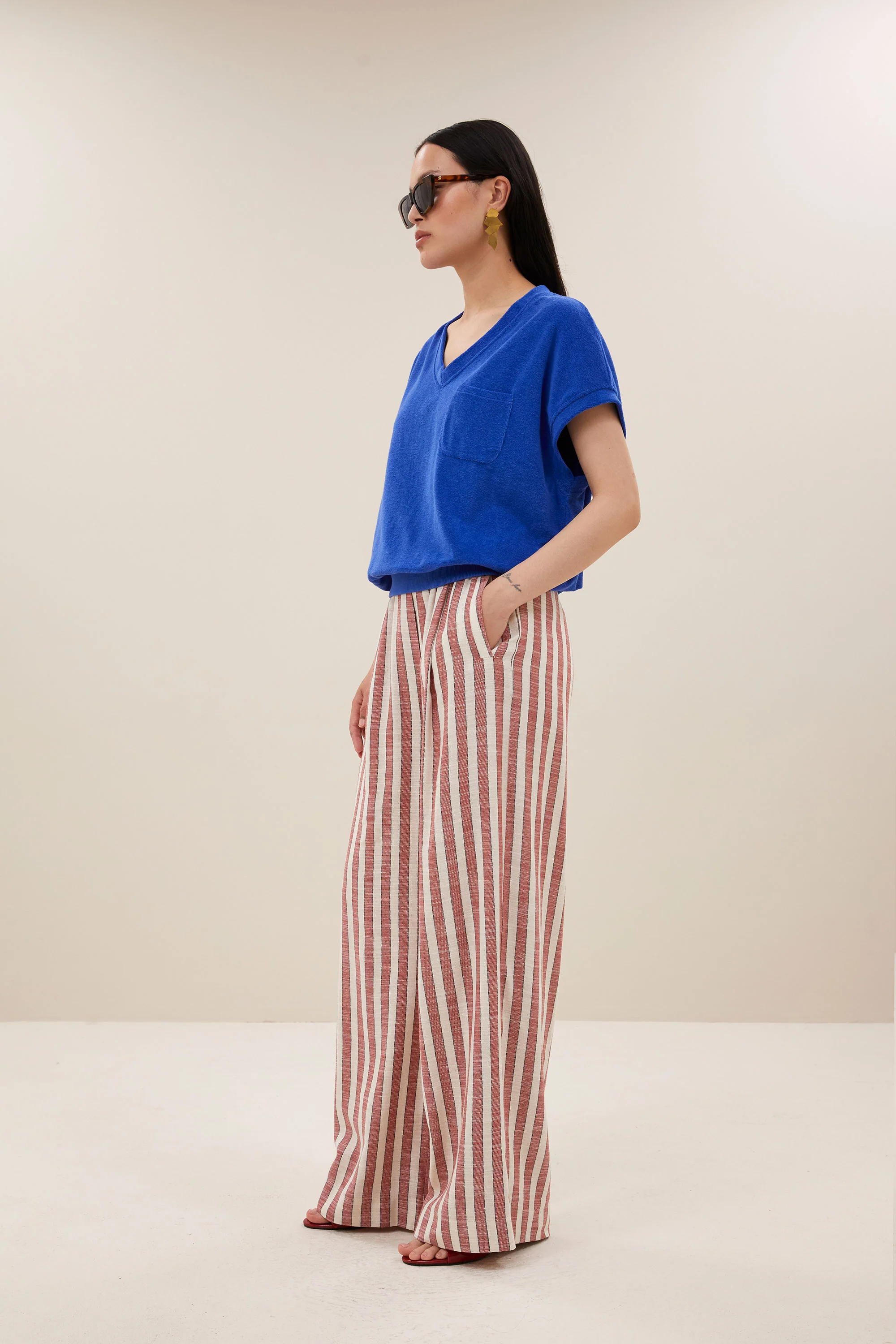 tyler slub top | azul blue - Image 3