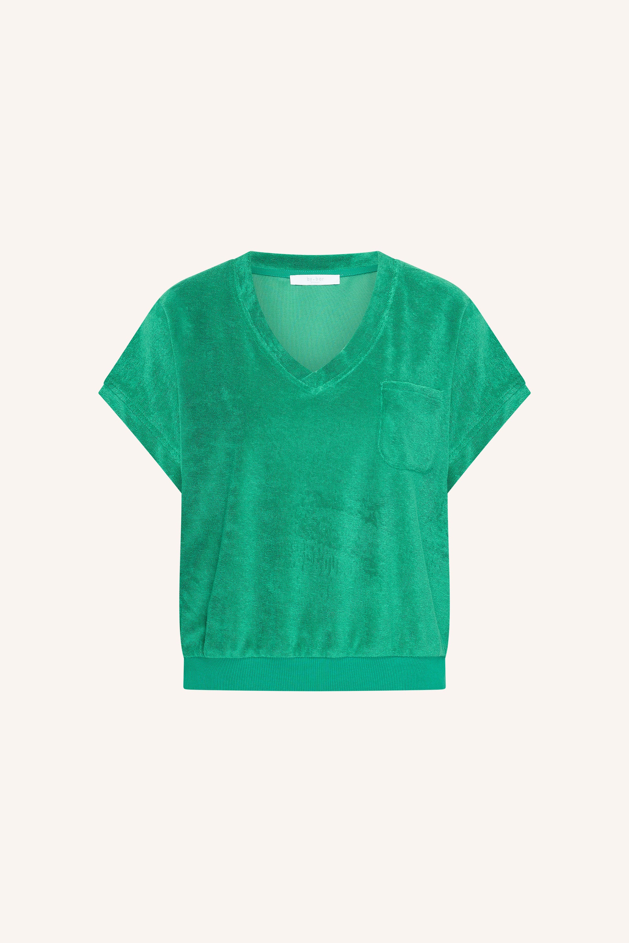 tyler slub top | green lake - Image 5