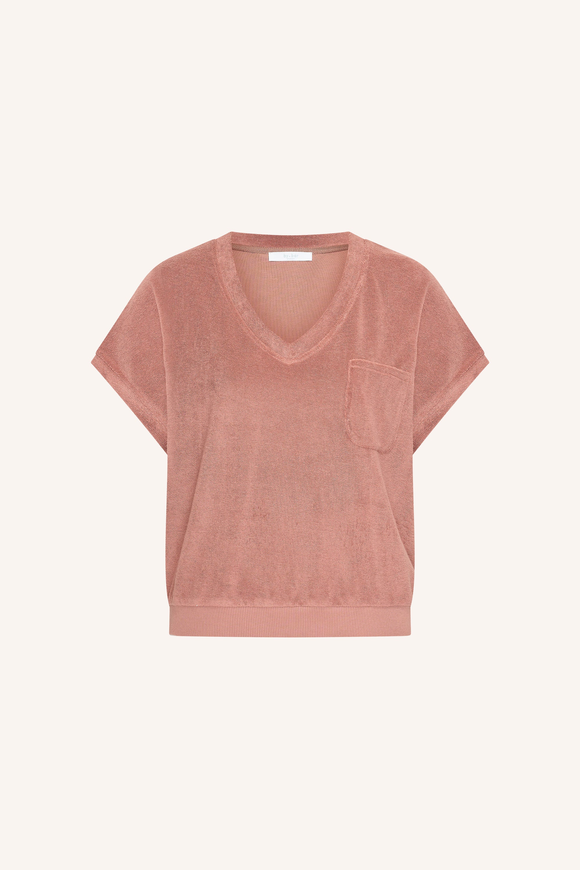 tyler slub top | withered rose - Image 5