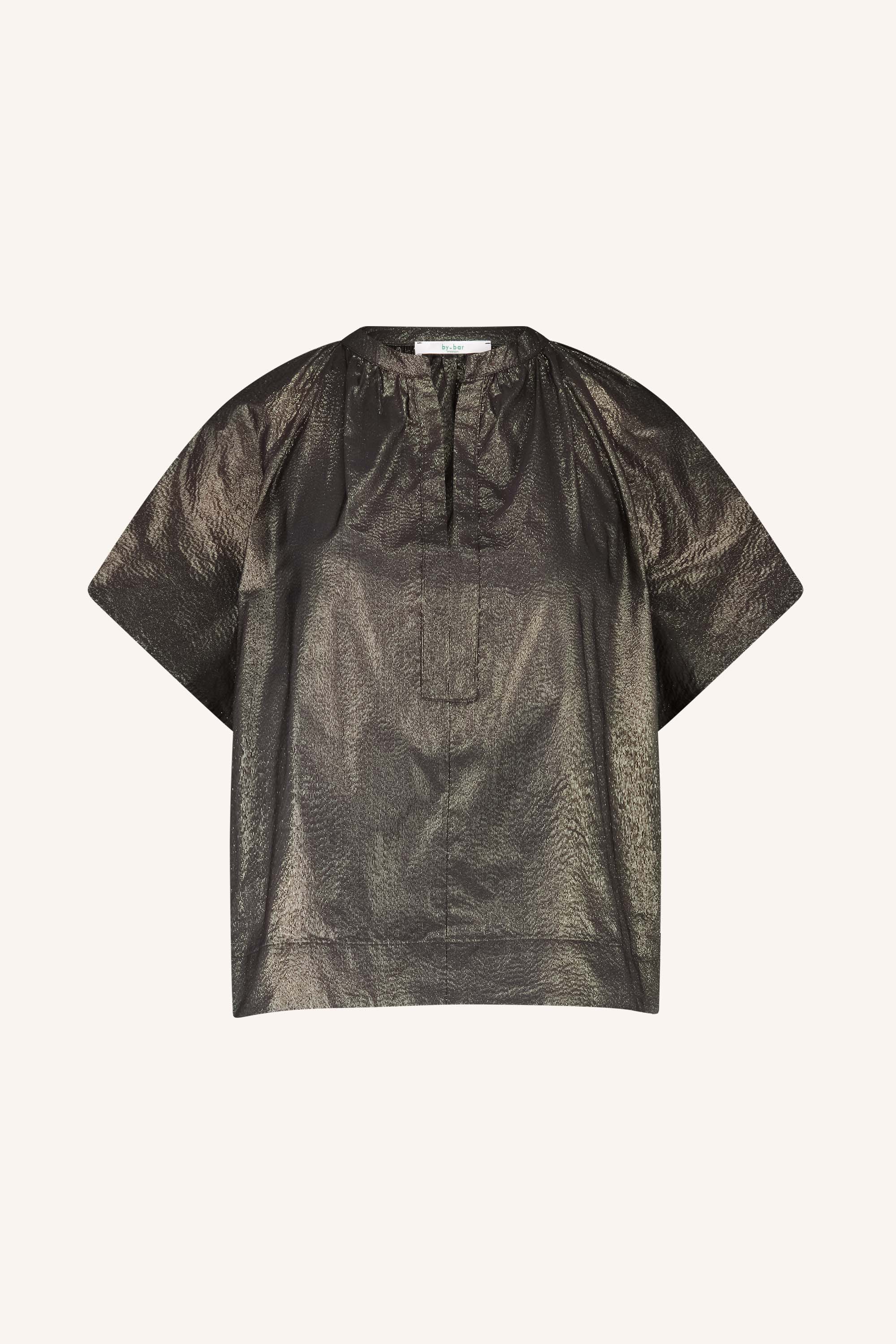 vina metallic blouse | gold - Image 8