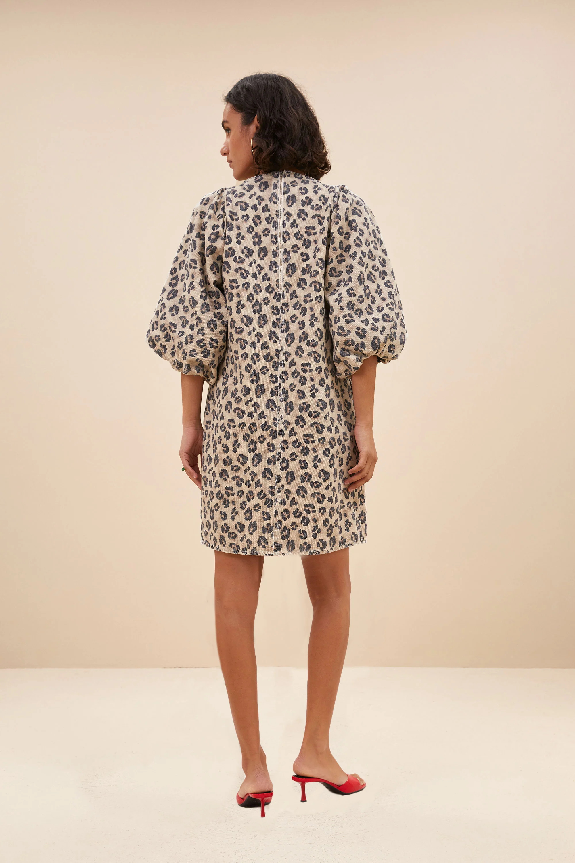 zasu cheetah dress | cheetah print - Image 4