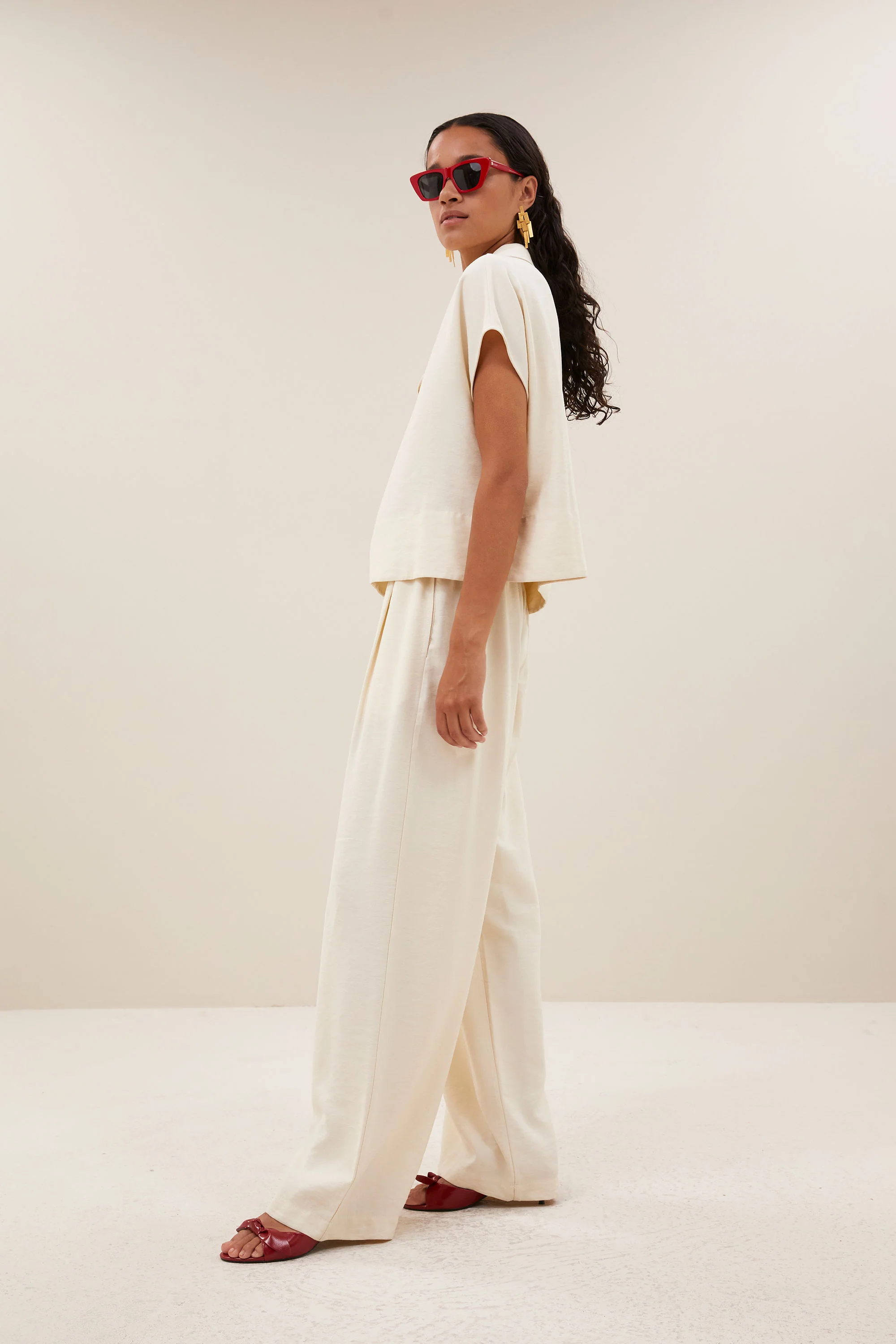 zia blouse | cream - Image 6